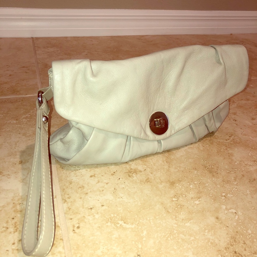 Limited Collection beige clutch